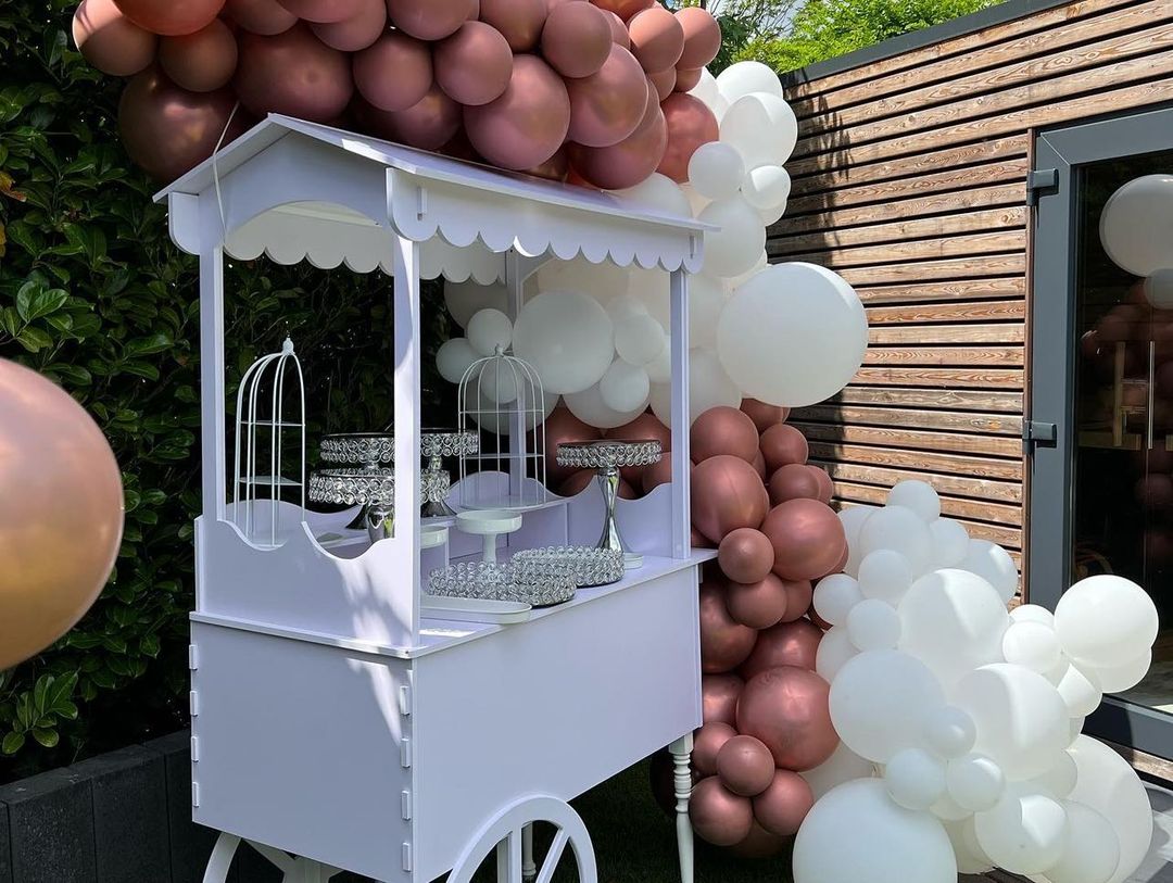 Simple Column Sweet Cart, Party Decoration for Sale!