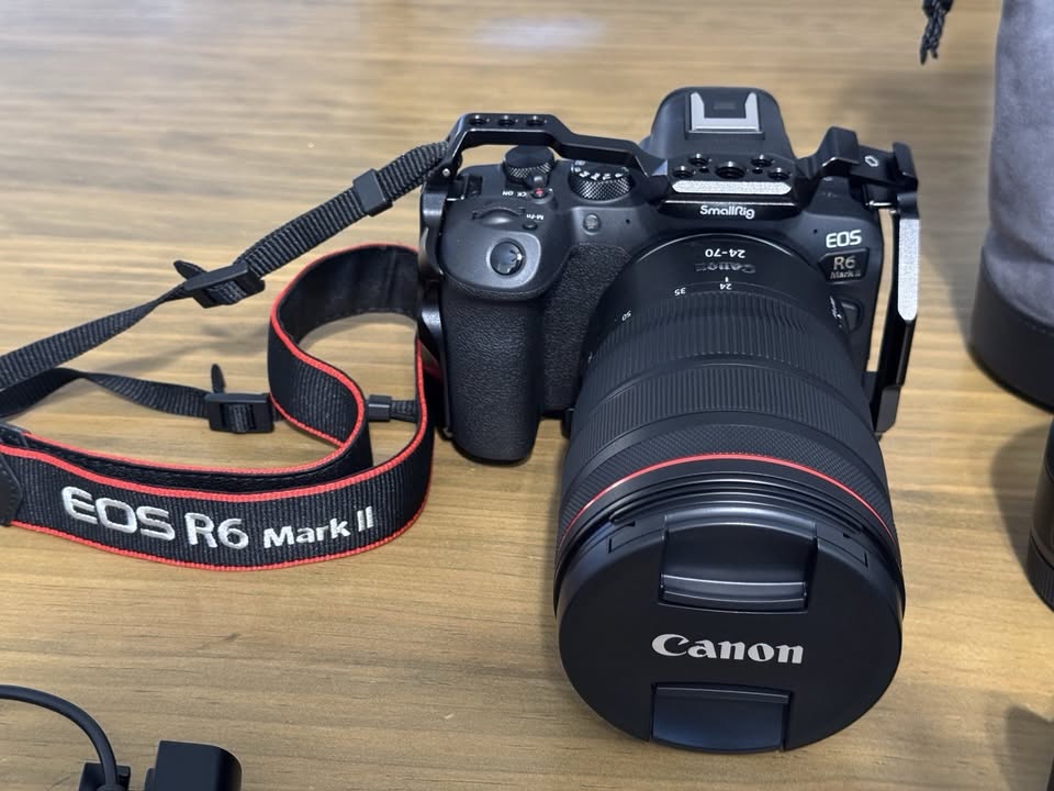 Canon R6 Mark II + RF 24-70mm F/2.8 IS USM + Accessories
