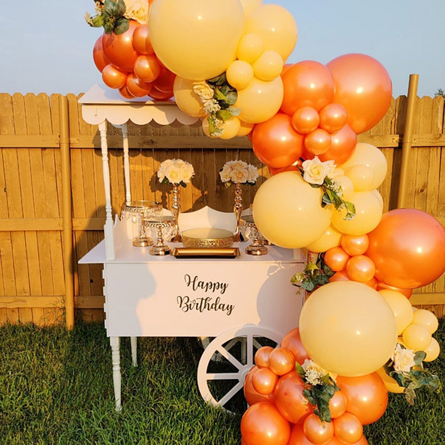 Large Fancy Sweet Cart, stunning at your party cart decoration!