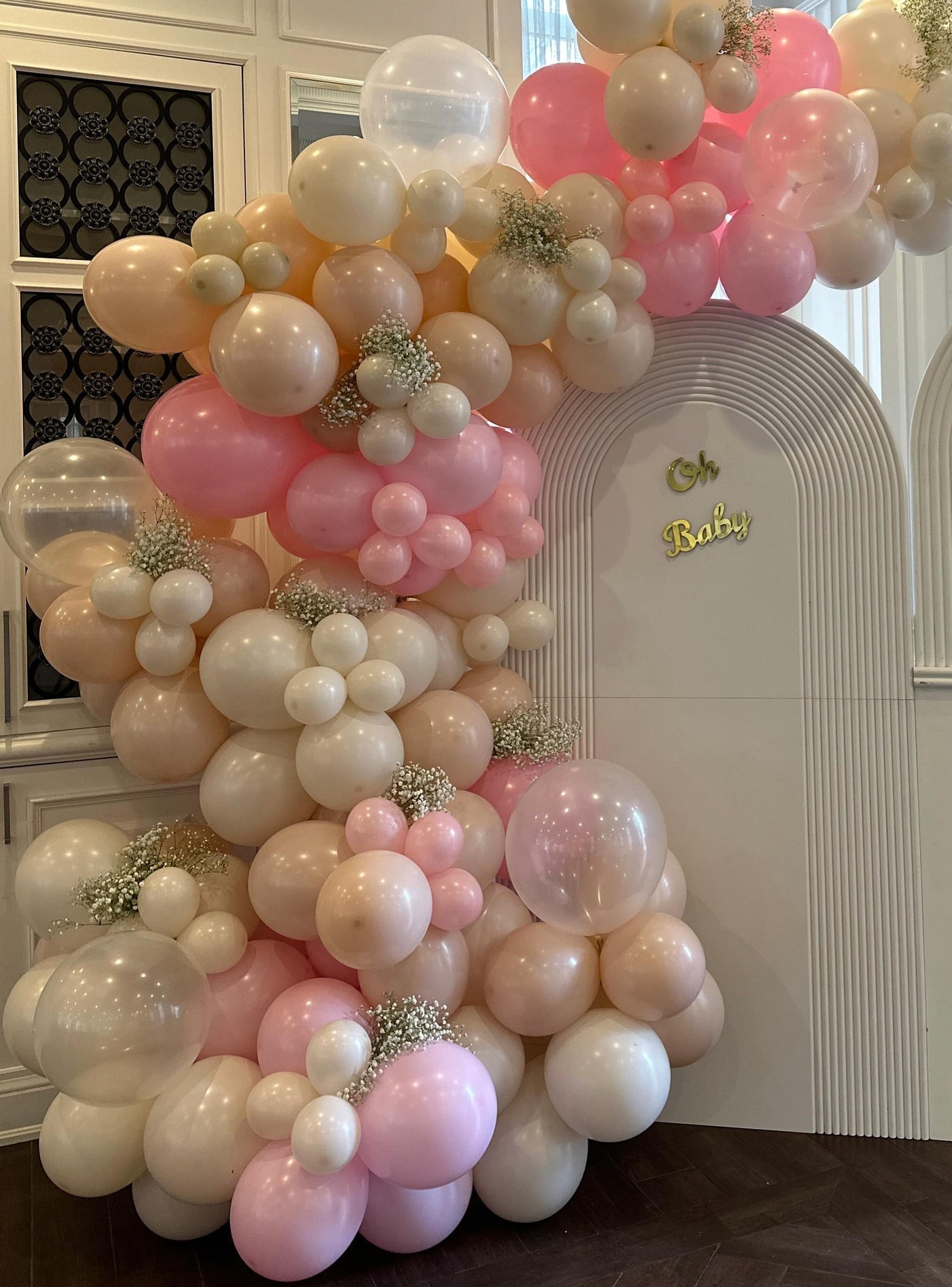 White Arc Foldable Backdrop For Sale