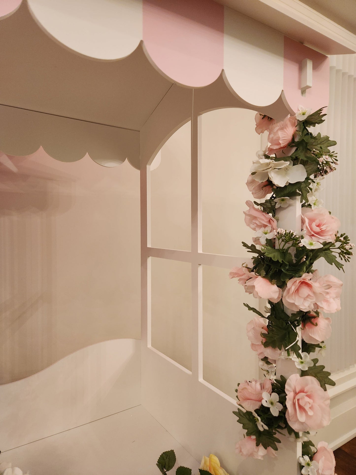 Candy Cart on Wheels with Pink Roof to Buy