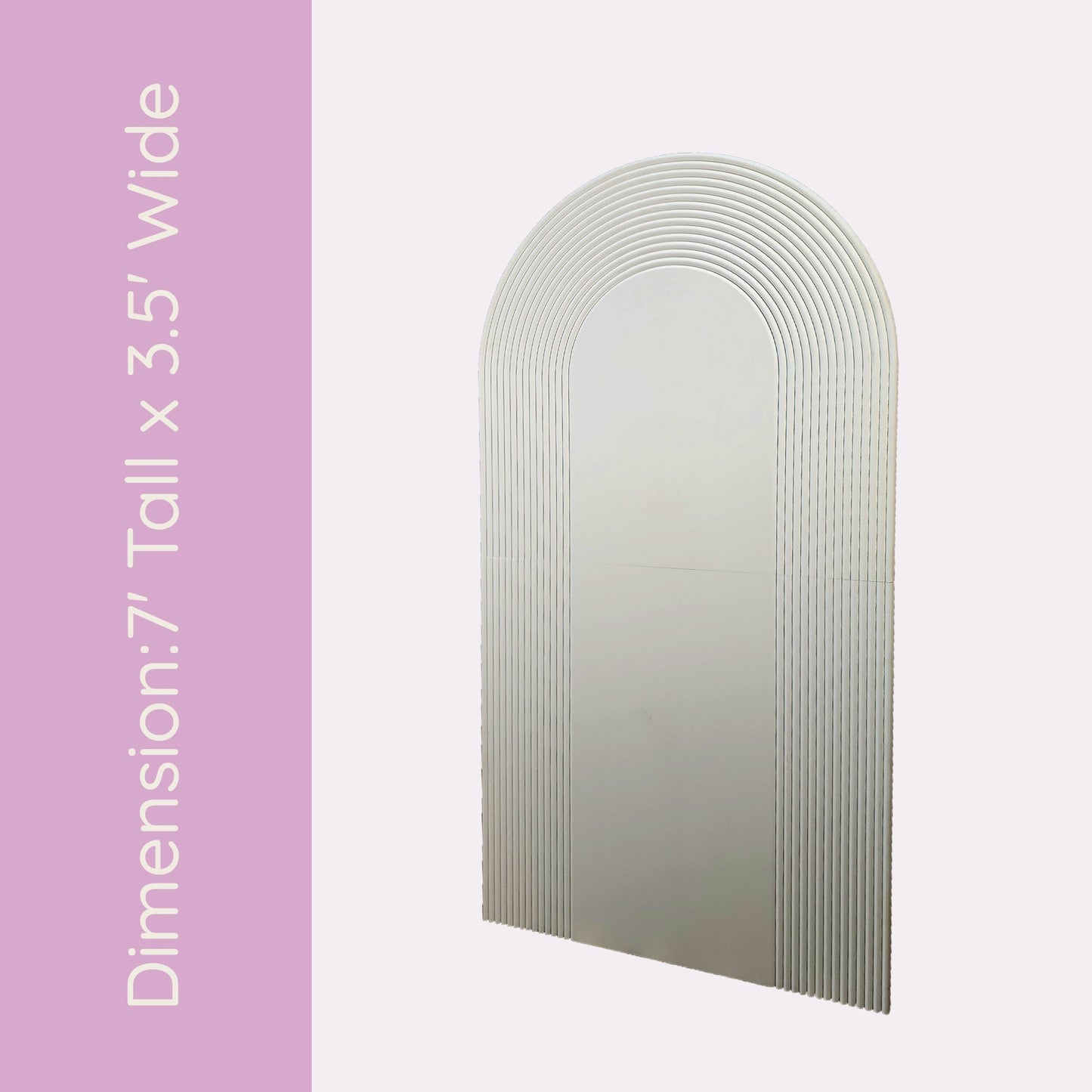 White Arc Foldable Backdrop For Sale