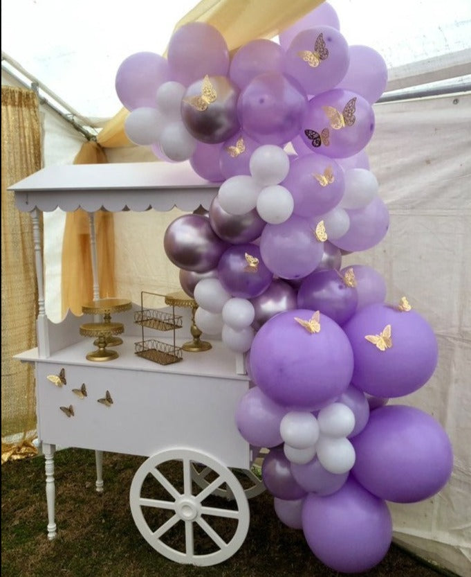 Large Fancy Sweet Cart, stunning at your party cart decoration!