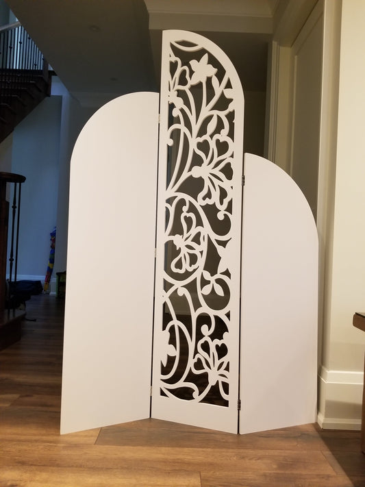 Half-Arched Backdrops for Weddings and Birthdays