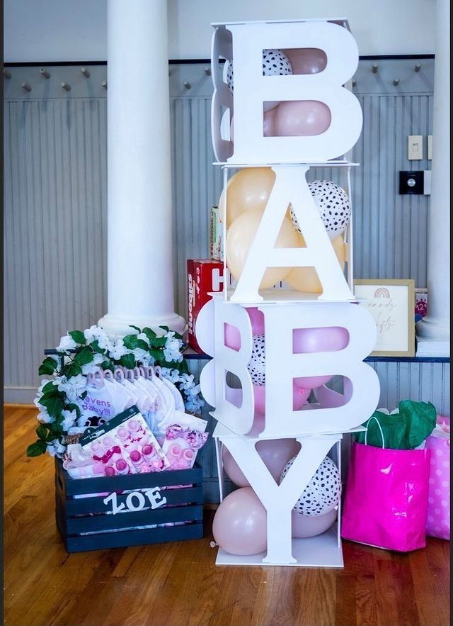 Marquee Letter Lights 3D Large Block letters baby shower