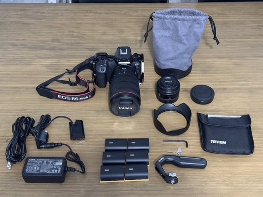 Canon R6 Mark II + RF 24-70mm F/2.8 IS USM + Accessories