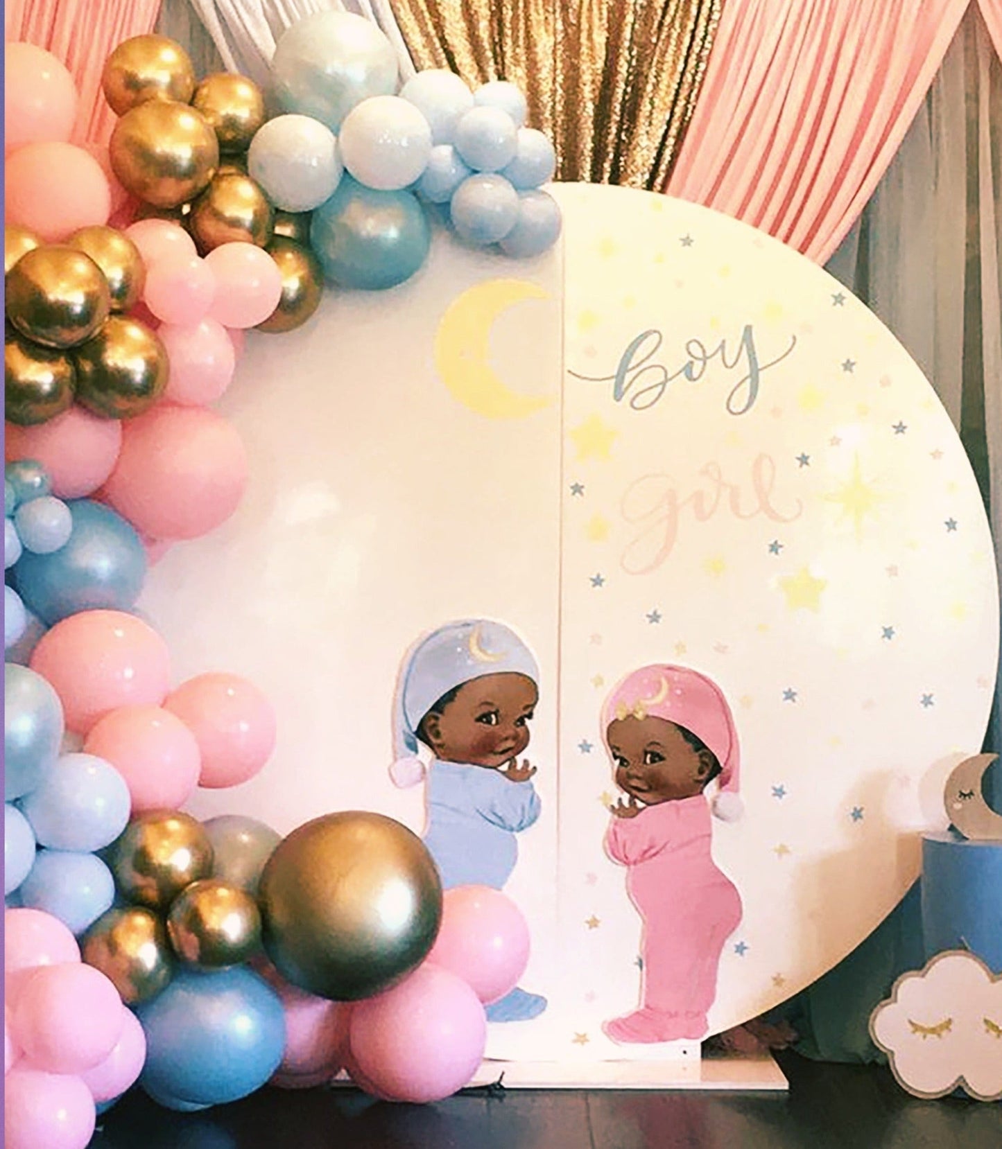 Circular Backdrop 6 Feet Tall for Sale!