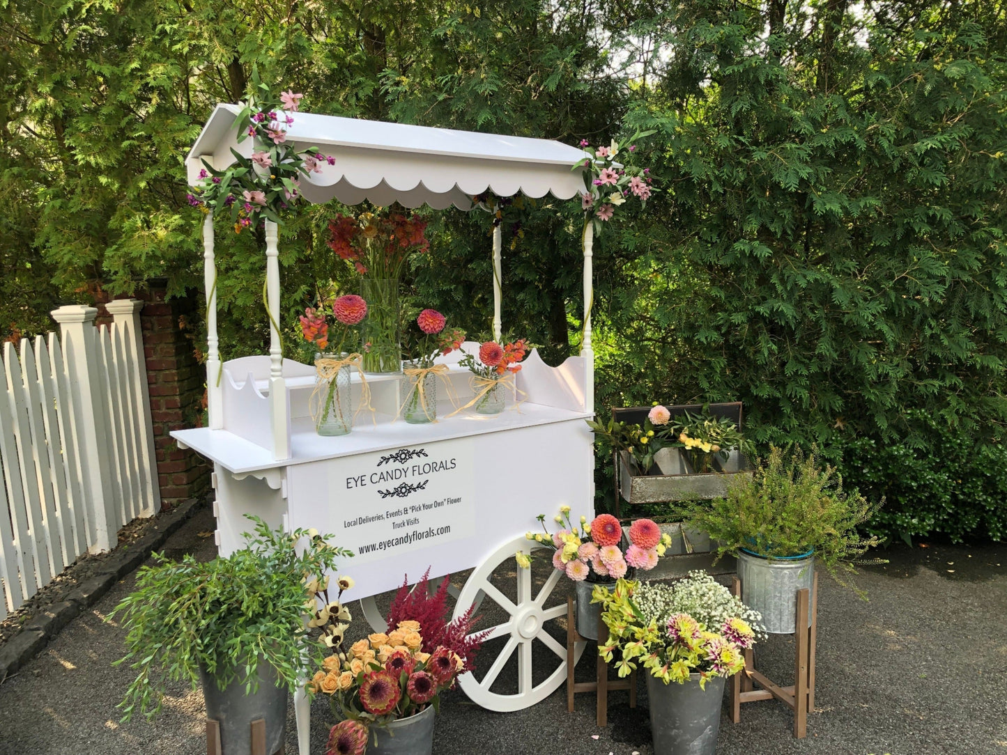 Large Fancy Sweet Cart, stunning at your party cart decoration!