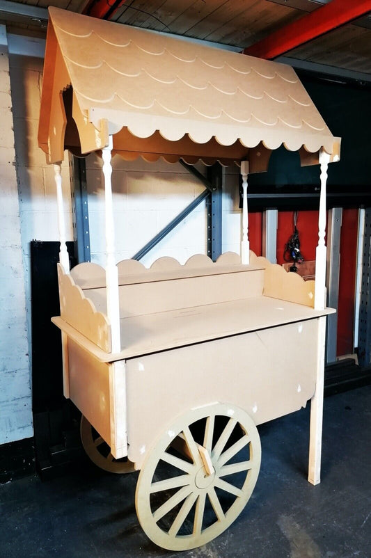 Candy Cart Display Stand Sweet Wedding Party Stand, Plain or White.