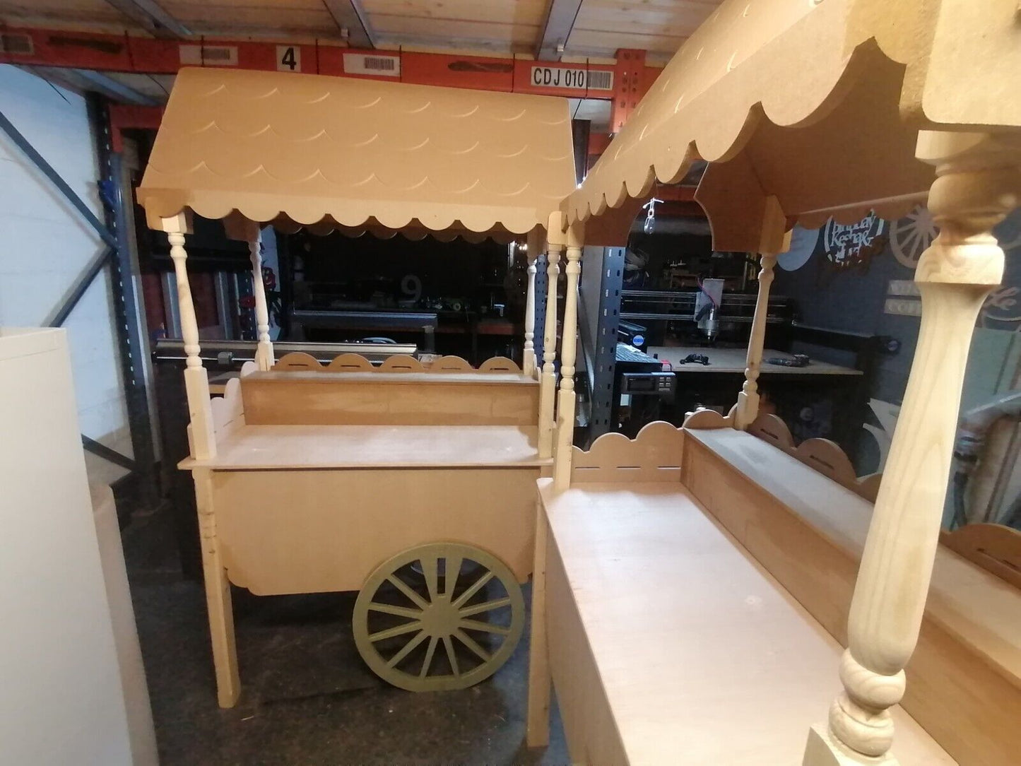 Candy Cart Display Stand Sweet Wedding Party Stand, Plain or White.