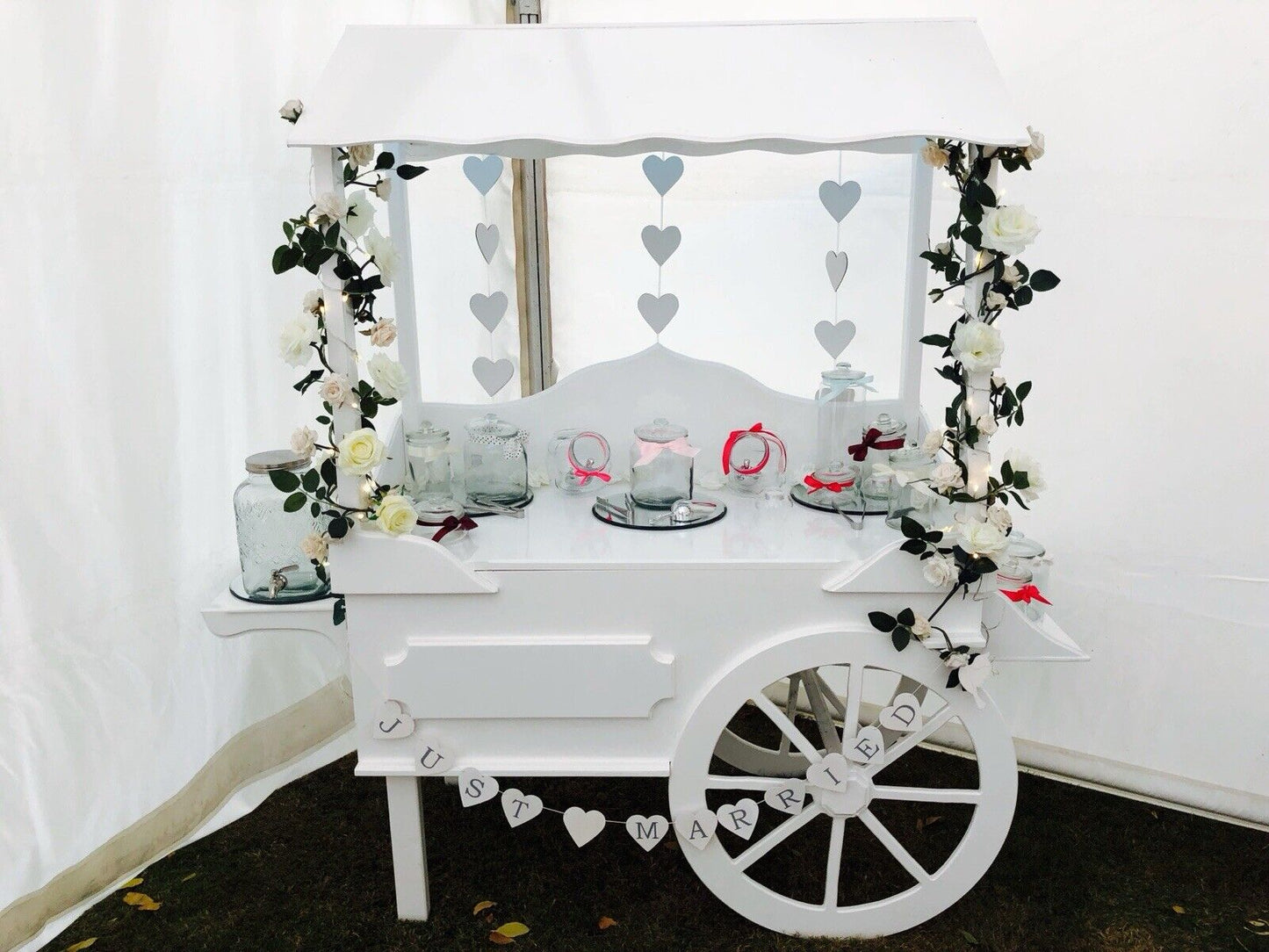 Sweet Candy Cart For Sale Weddings Events Promotions Displays Collapsible