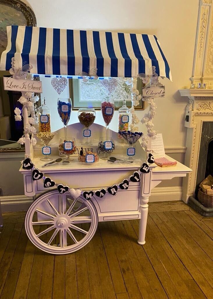 Sweet Candy Cart For Sale Weddings Events Promotions Displays Collapsible