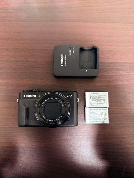 Canon PowerShot G7 X Mark II Digital Camera With 128gb sd card