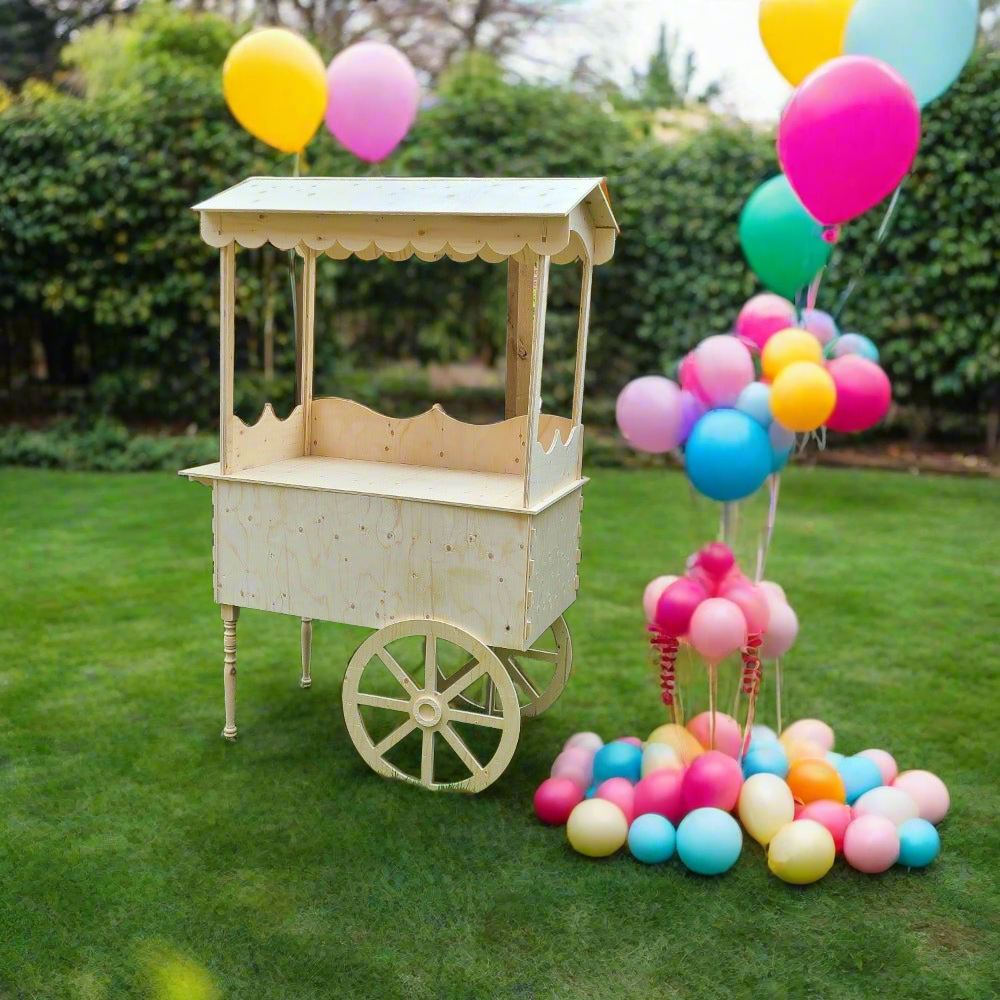 Collapsible Coffee Cart, Wooden Candy Cart For Sale